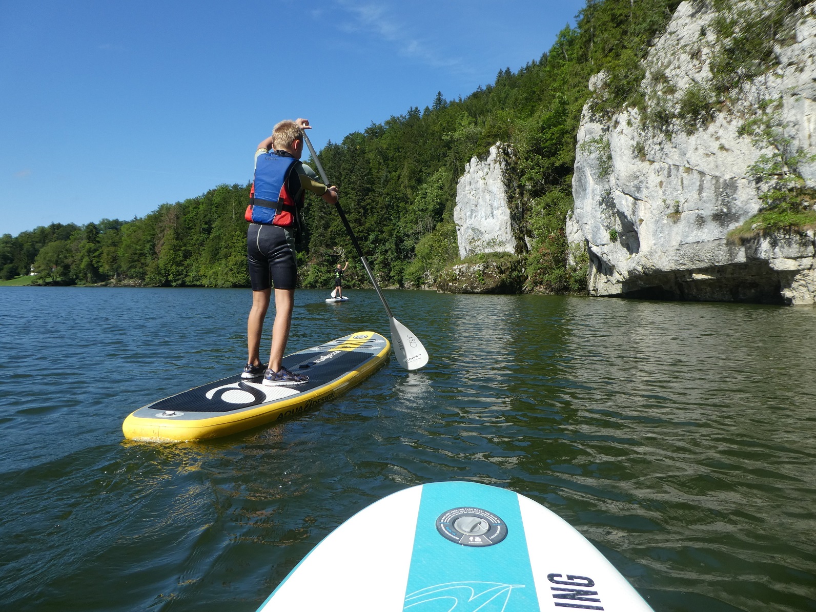 Sortie canoë-paddle