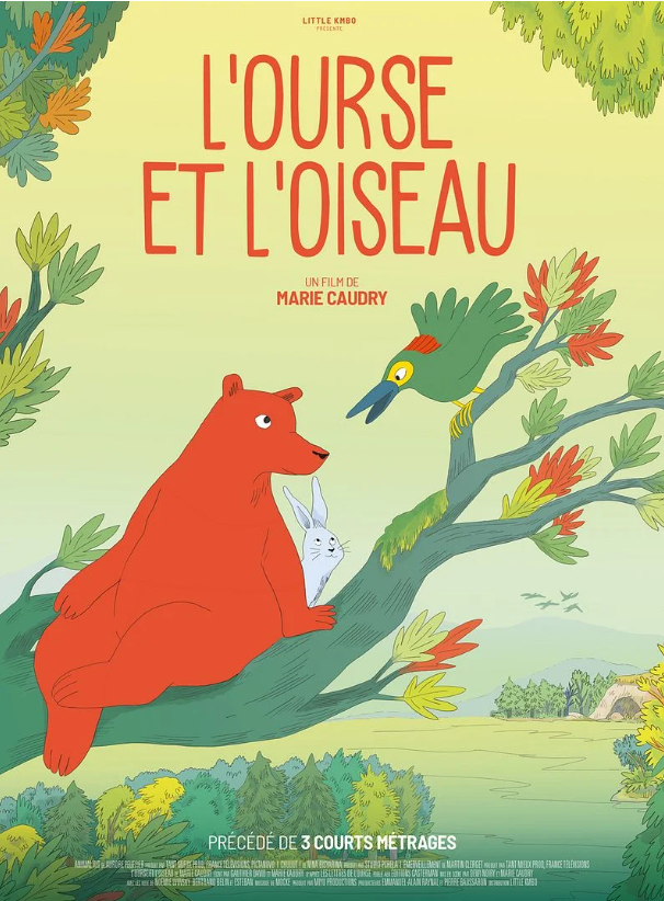 Ciné-petit déjeuner dès 3 ans « L’Ourse et l’Oiseau »
