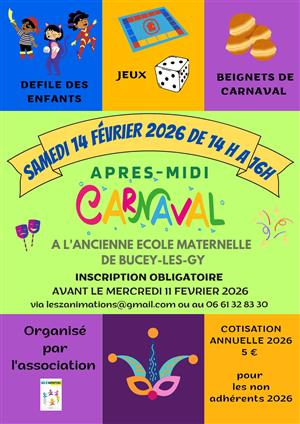 Carnaval à Bucey lès Gy 