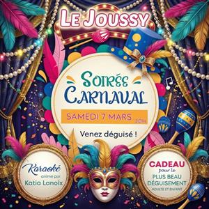 Soirée Carnaval et karaoké au bar Le Joussy à Ronchamp