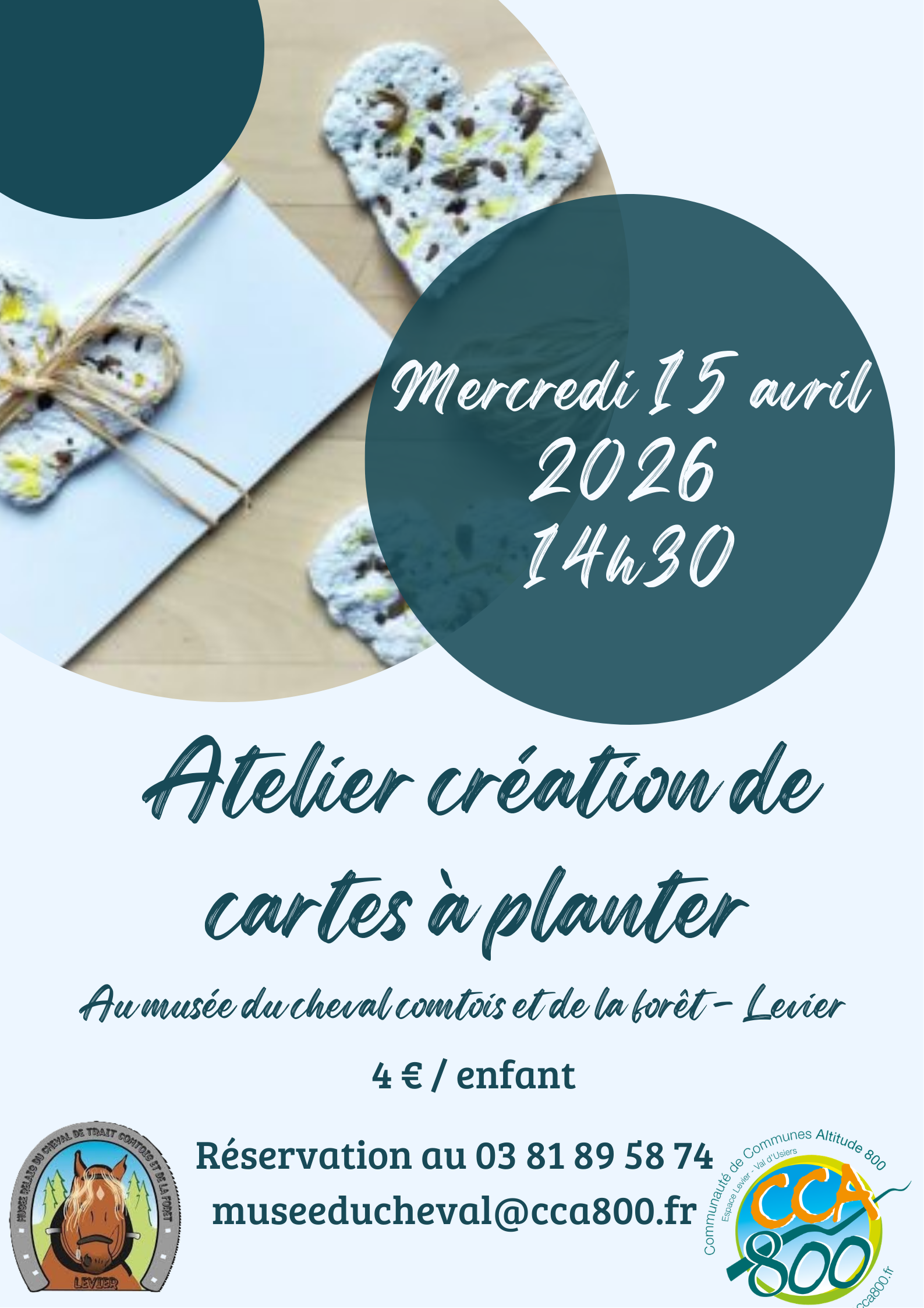 Atelier enfant - Carte à planter