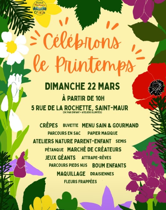 Célébrons le printemps