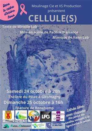 Spectacle "CELLULE(S)" à La Filature de Ronchamp