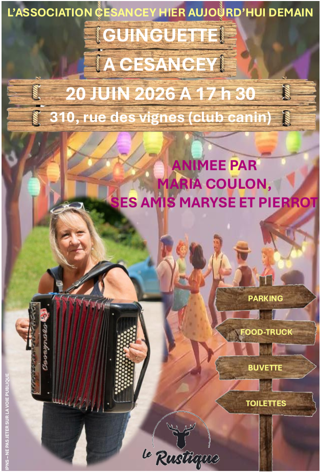 Guinguette à Cesancey