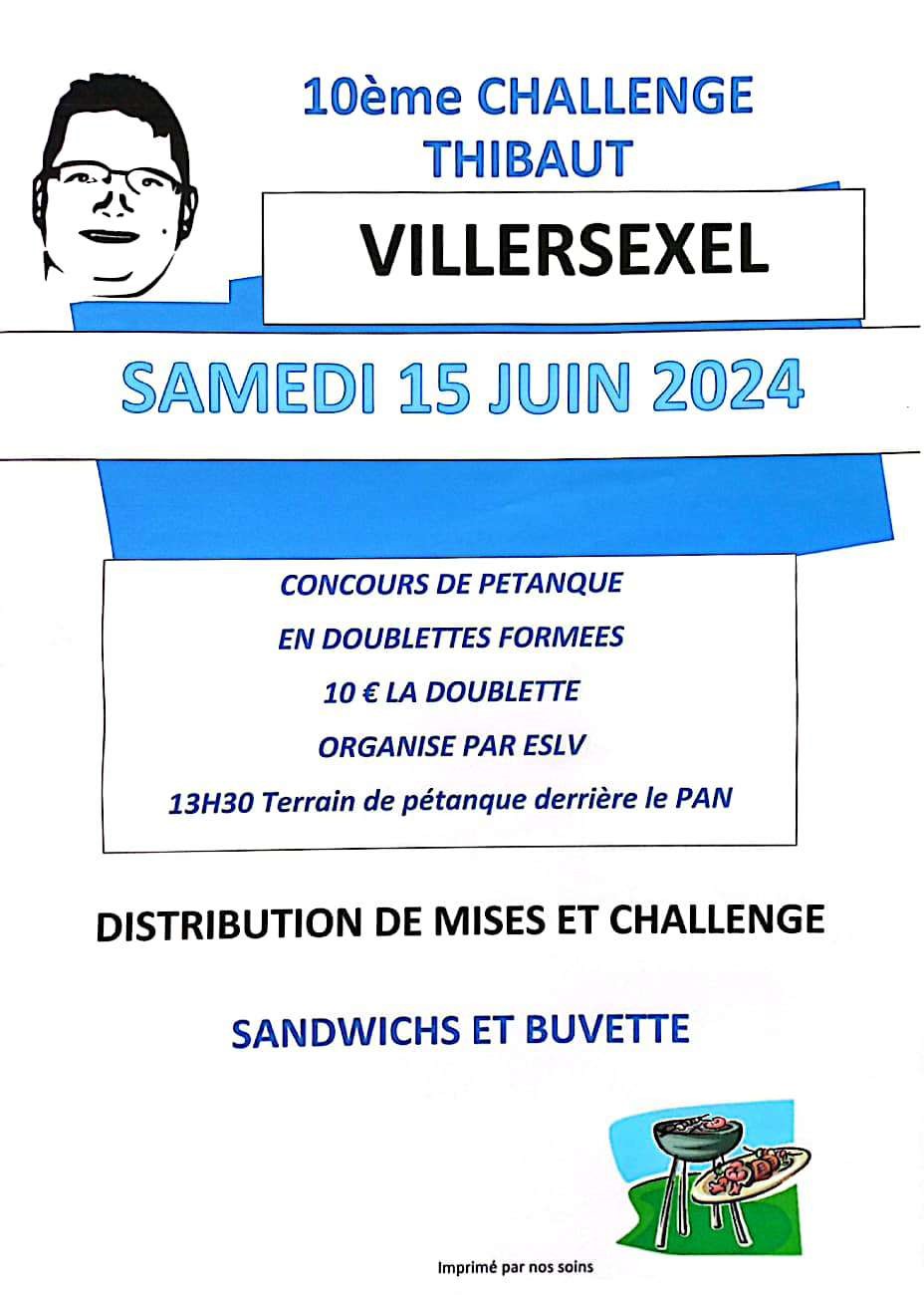 challenge THIBAUT Villersexel 15 juin