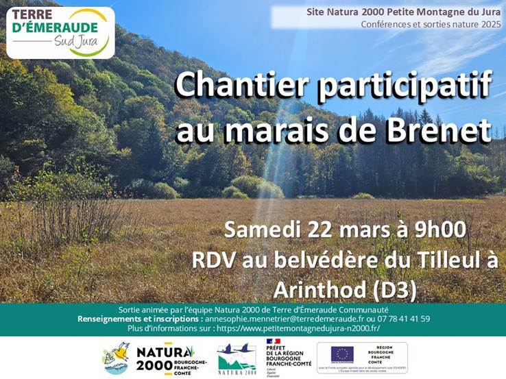 chantier participatif au marais de brenet