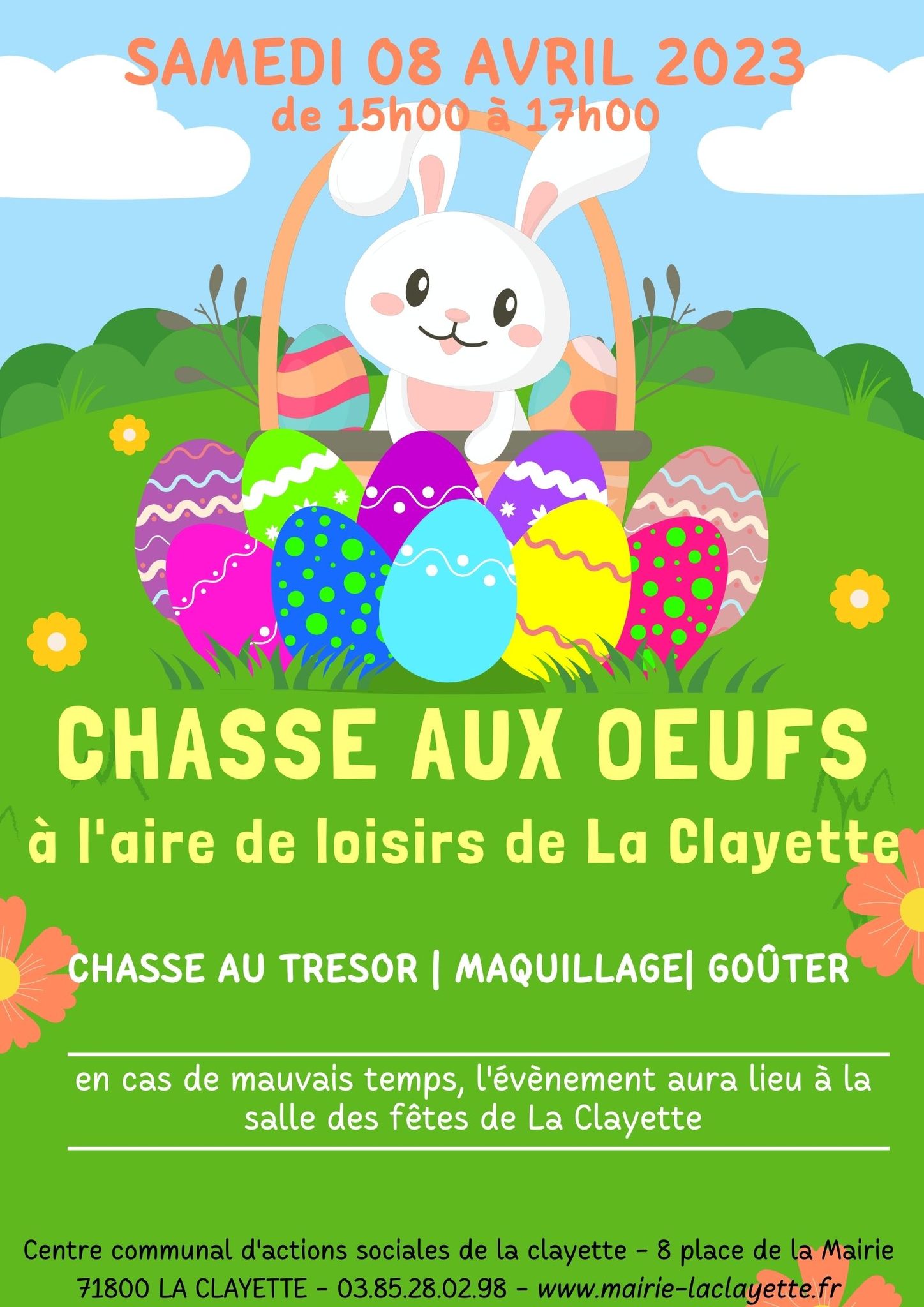 chasse au trésor La Clayette 8-04-2023