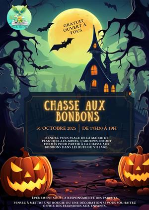Chasse aux bonbons à Plancher-les-Mines
