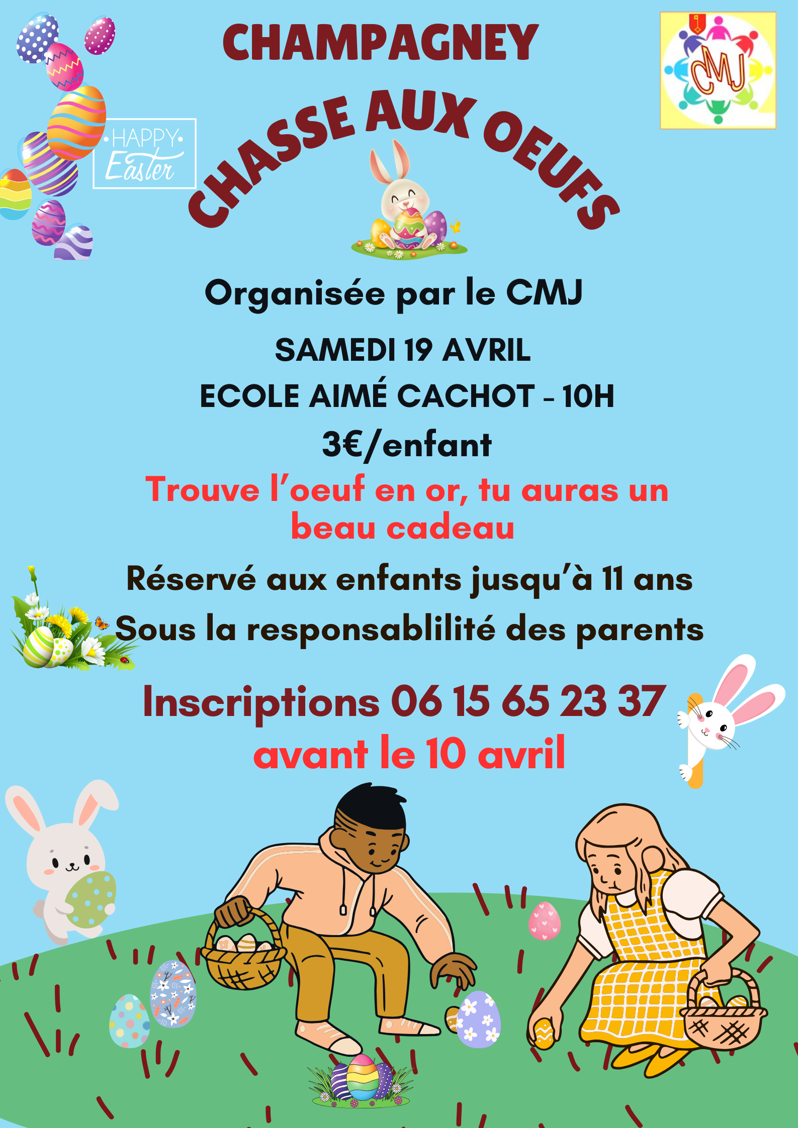 chasse aux oeufs - 1