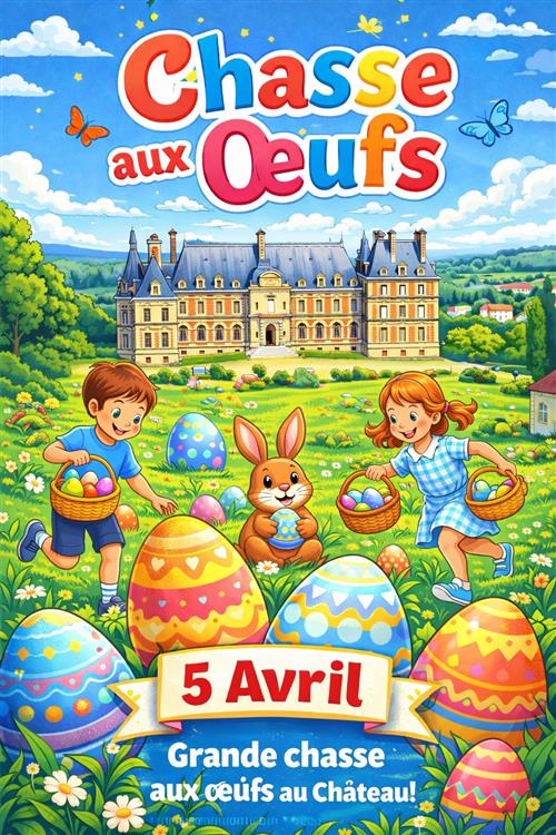 Chasse aux &oelig;ufs au ch&acirc;teau 