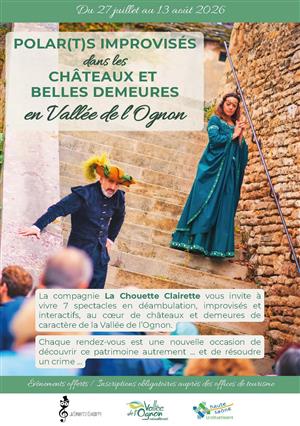 Théâtre à Oricourt, dans les châteaux de la Vallée de l'Ognon