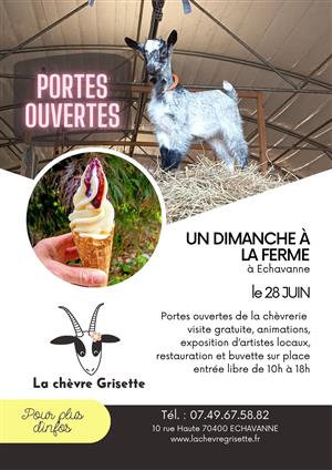 Portes ouvertes de la ferme "La Chèvre Grisette".