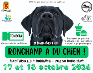 Ronchamp a du Chien ! 