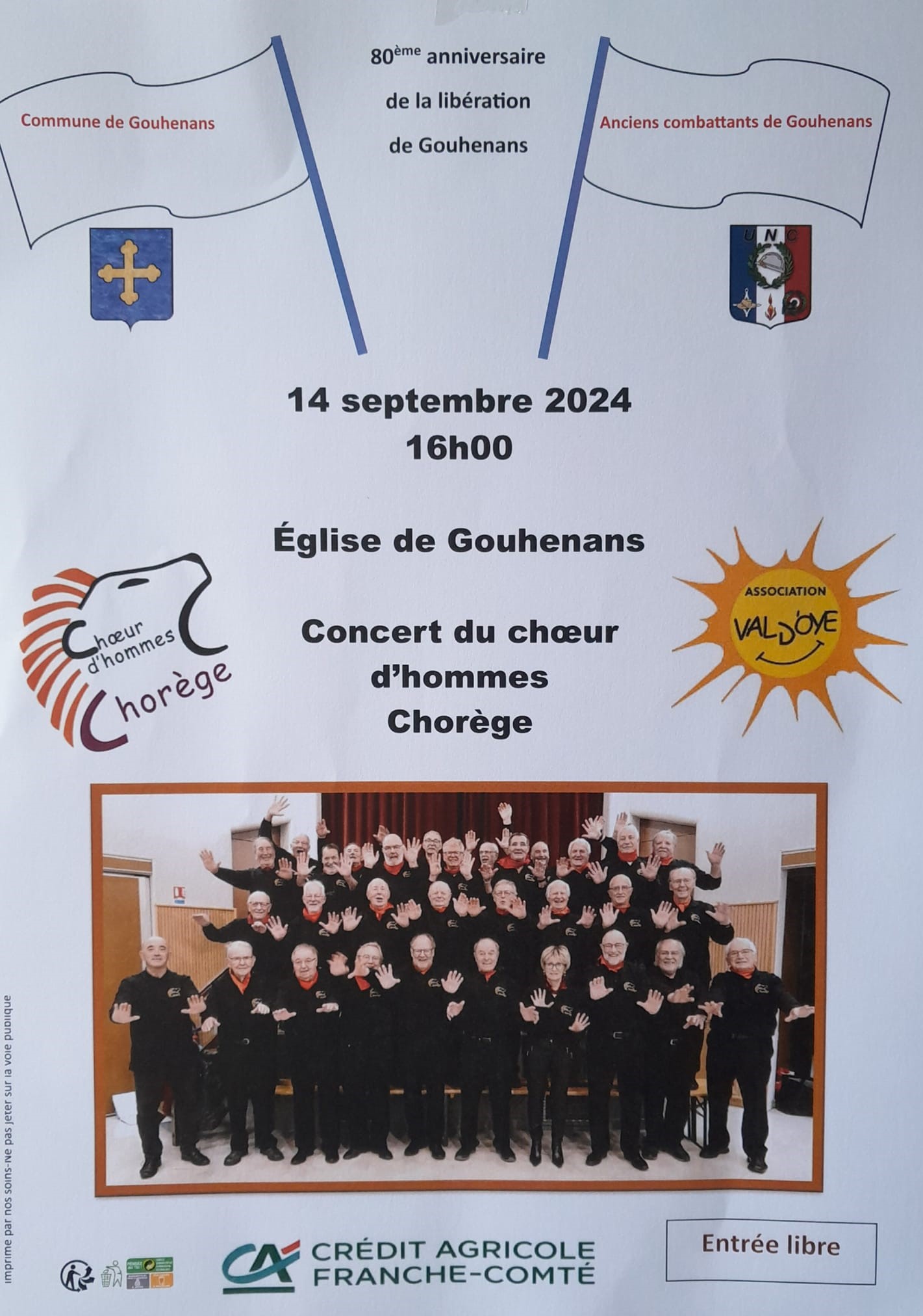 Concert chorale