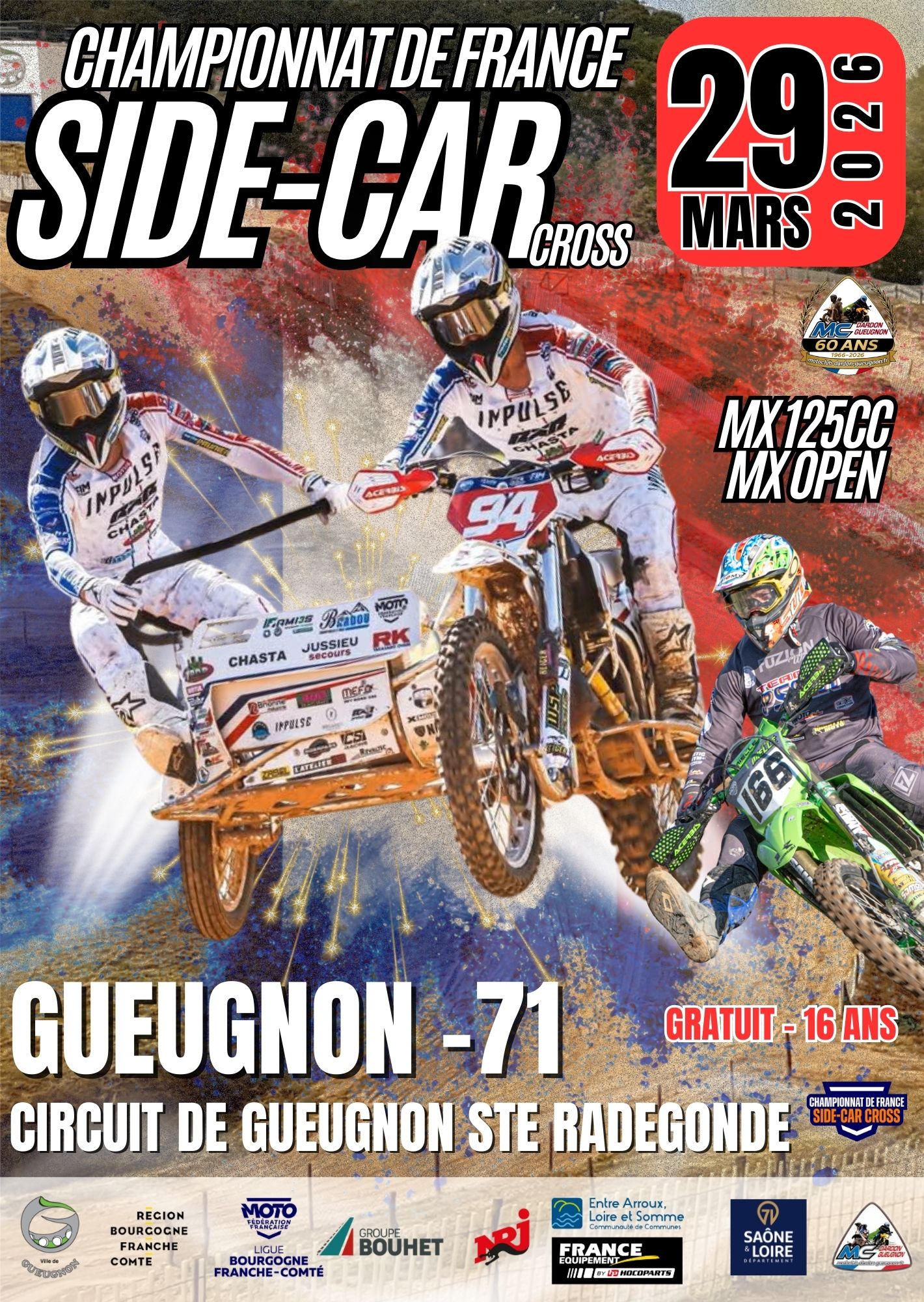 Championnat de France Side-car cross motocross