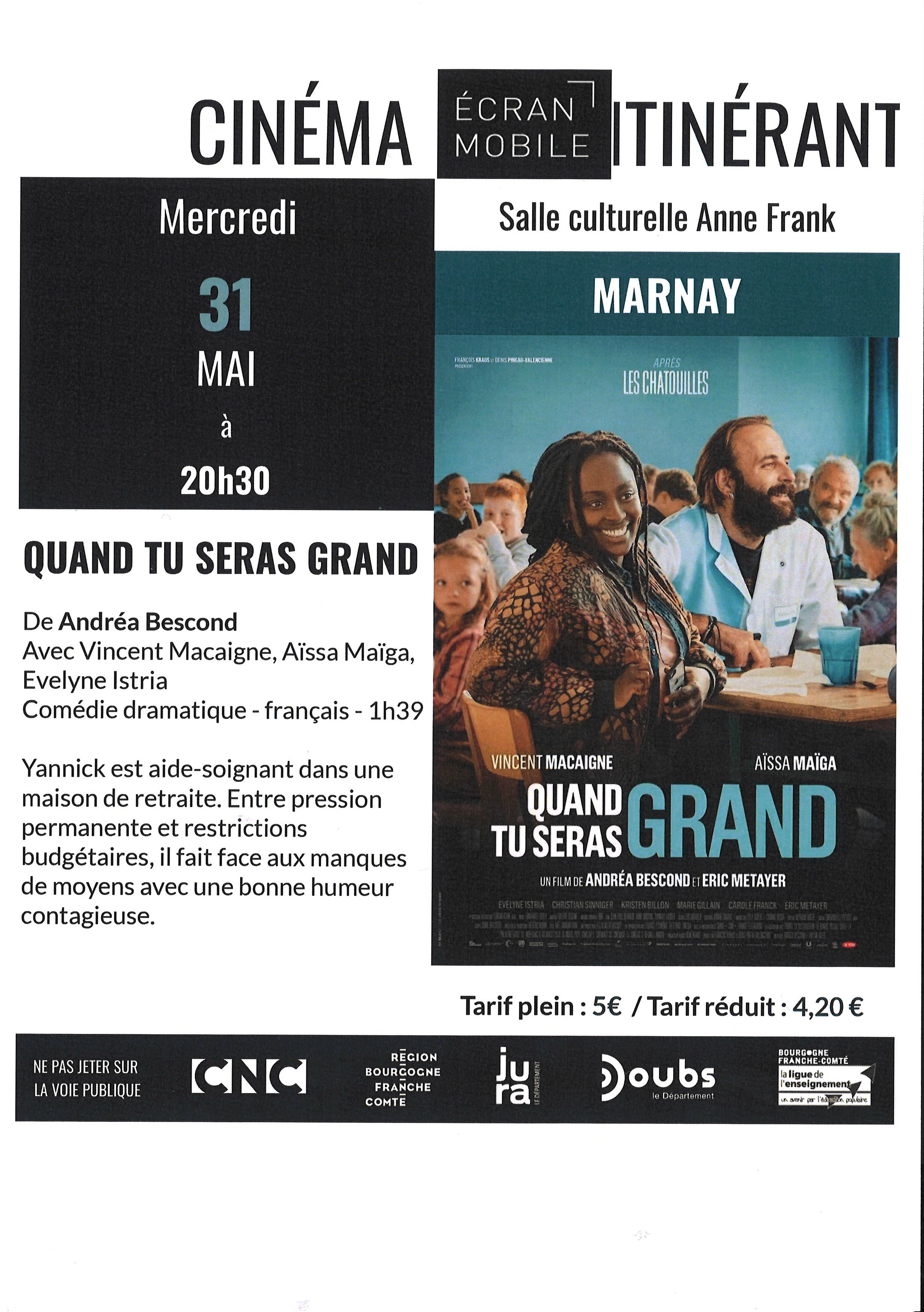 ciné 31 mai