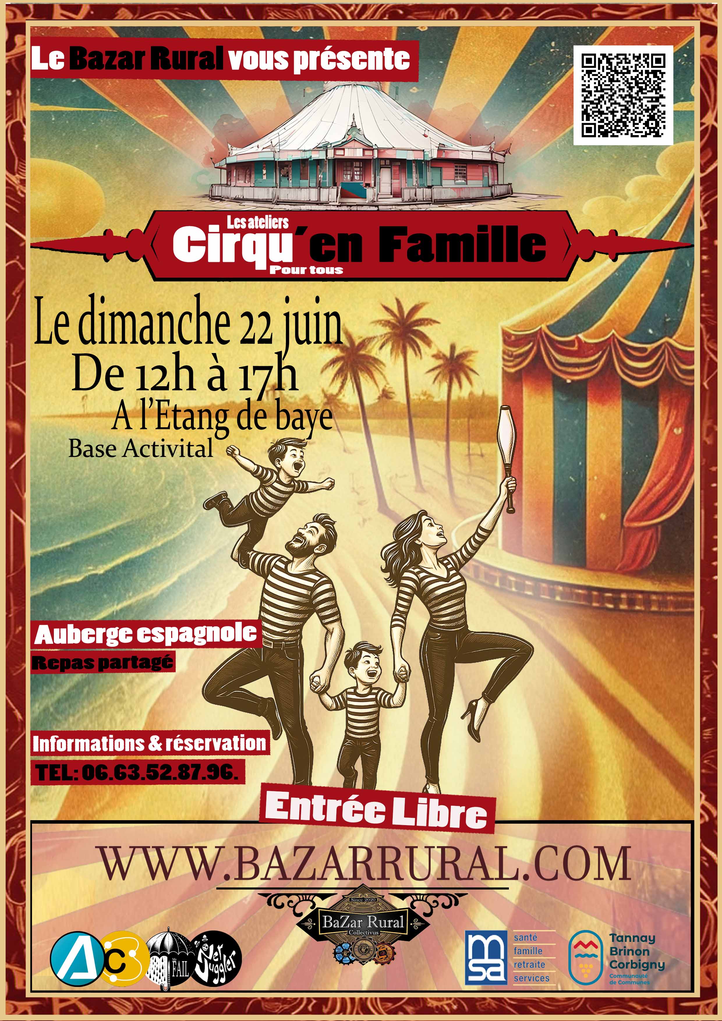 Atelier Cirqu’en Famille