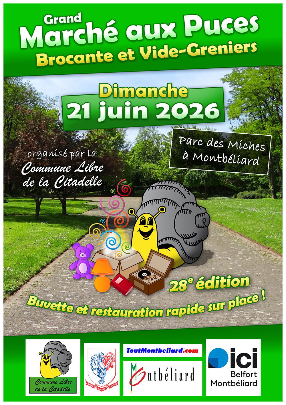 28ème Grand Marché aux Puces, Brocante et Vide-Greniers
