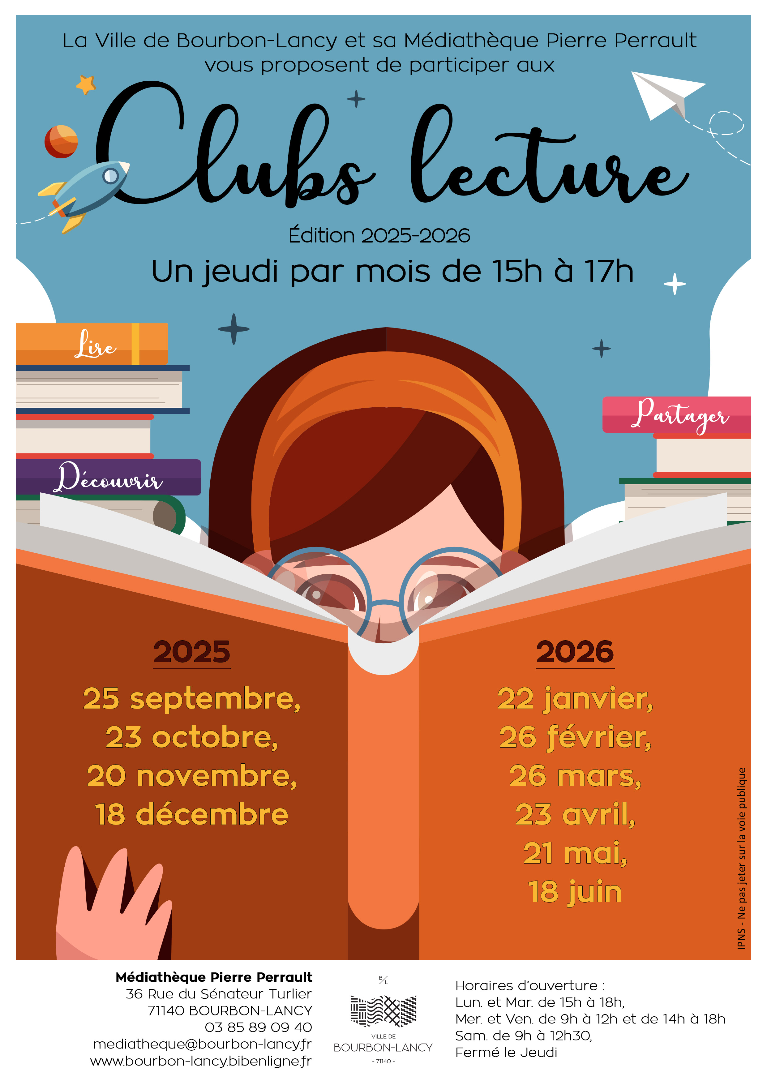 clublecture_affiche2025-2026 général