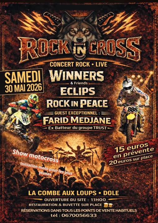 Rock in Cross — visuel événement