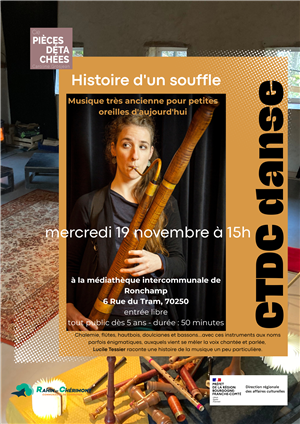 "Histoire d'un souffle" avec la Cie Pièces Détachées