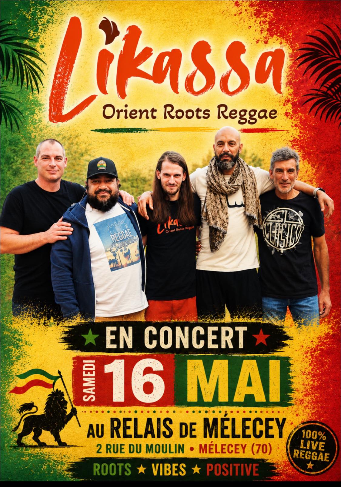 Concert Reggae — visuel événement