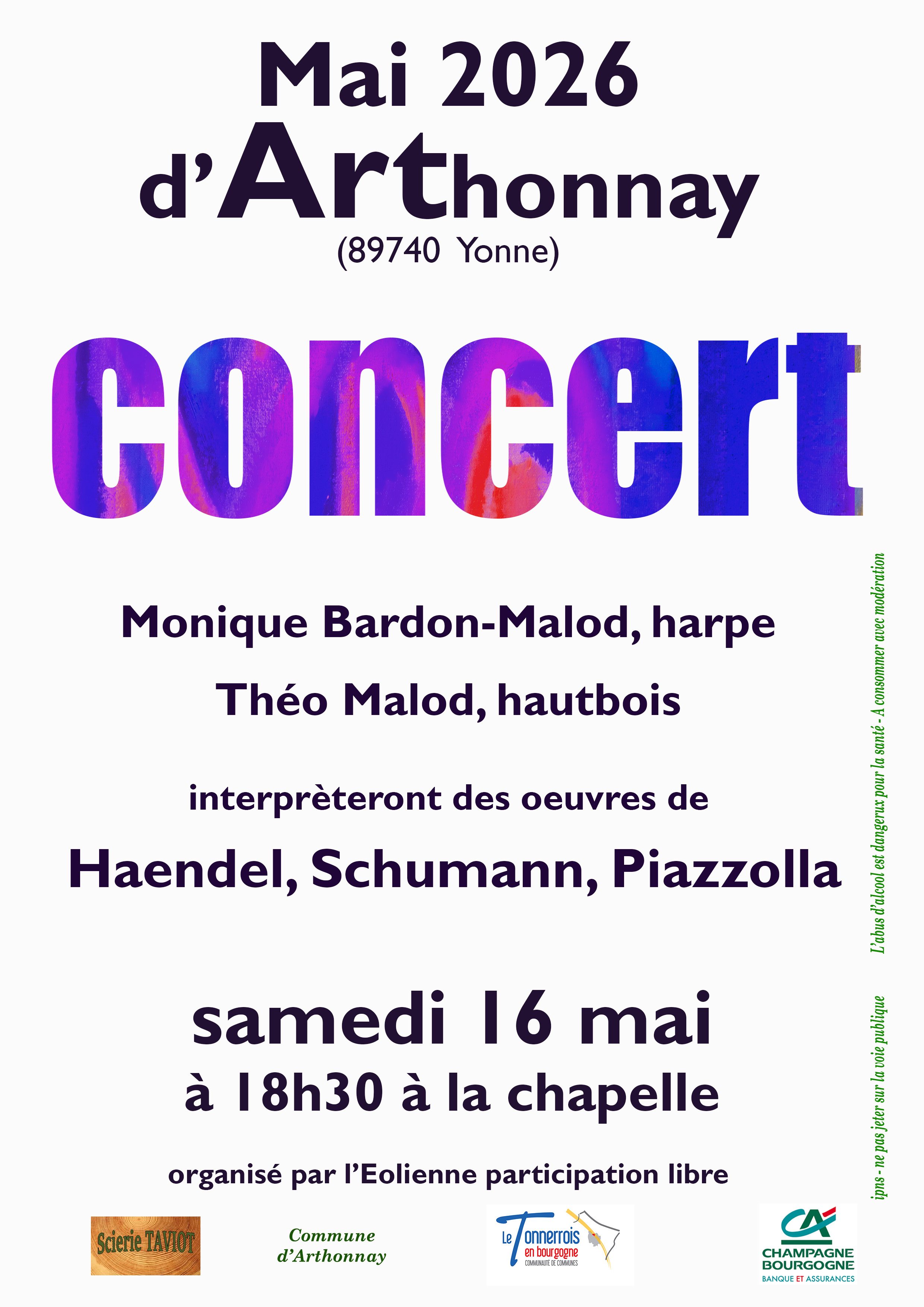Concert mai d'arthonnay