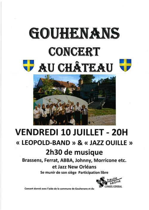 Concert au ch&acirc;teau