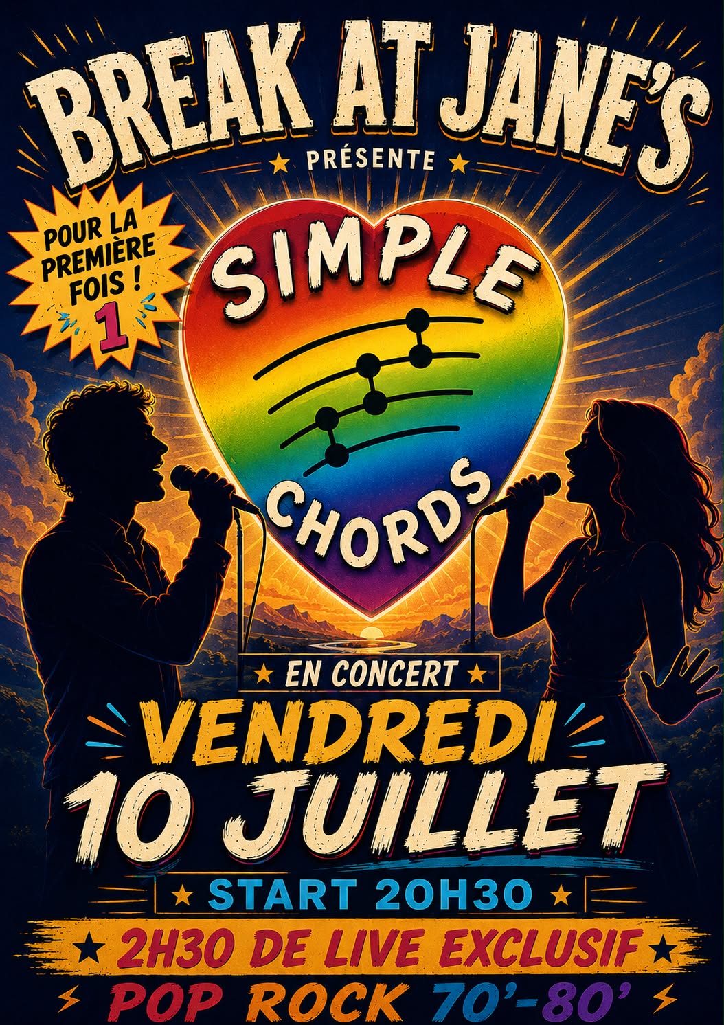 concert en live "SIMPLE CHORDS"