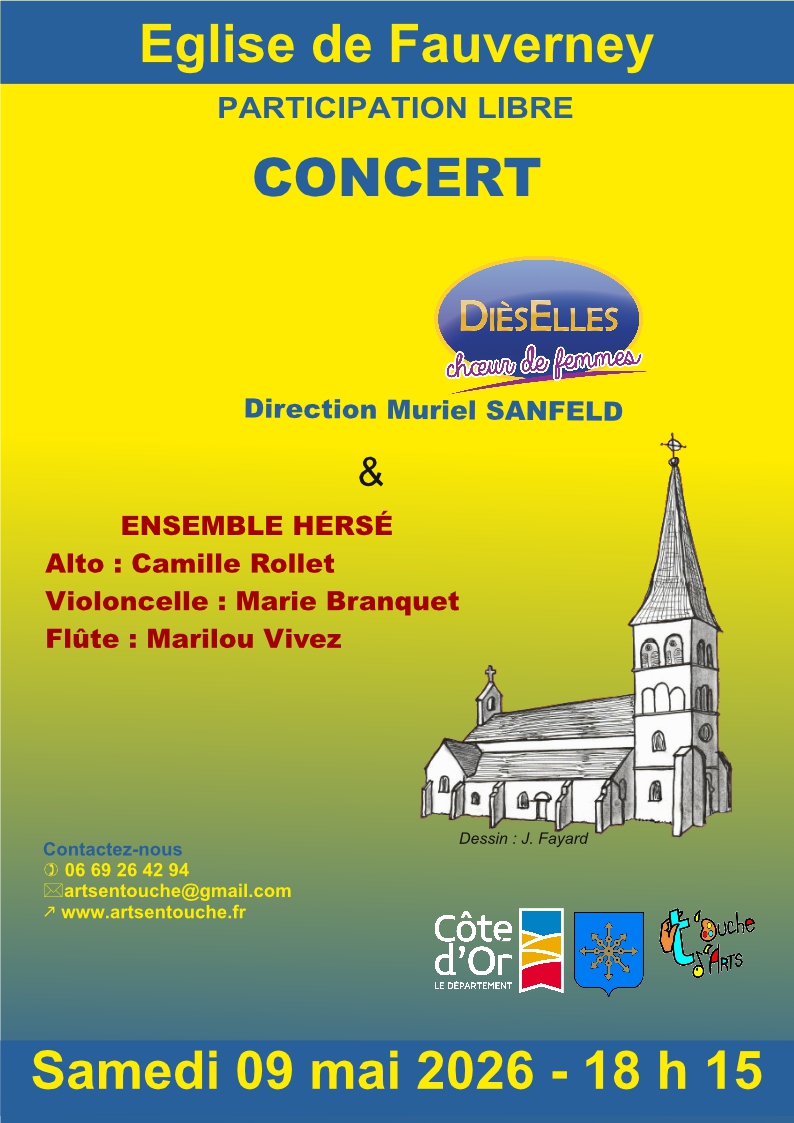 Concert mai 2026 à Fauverney