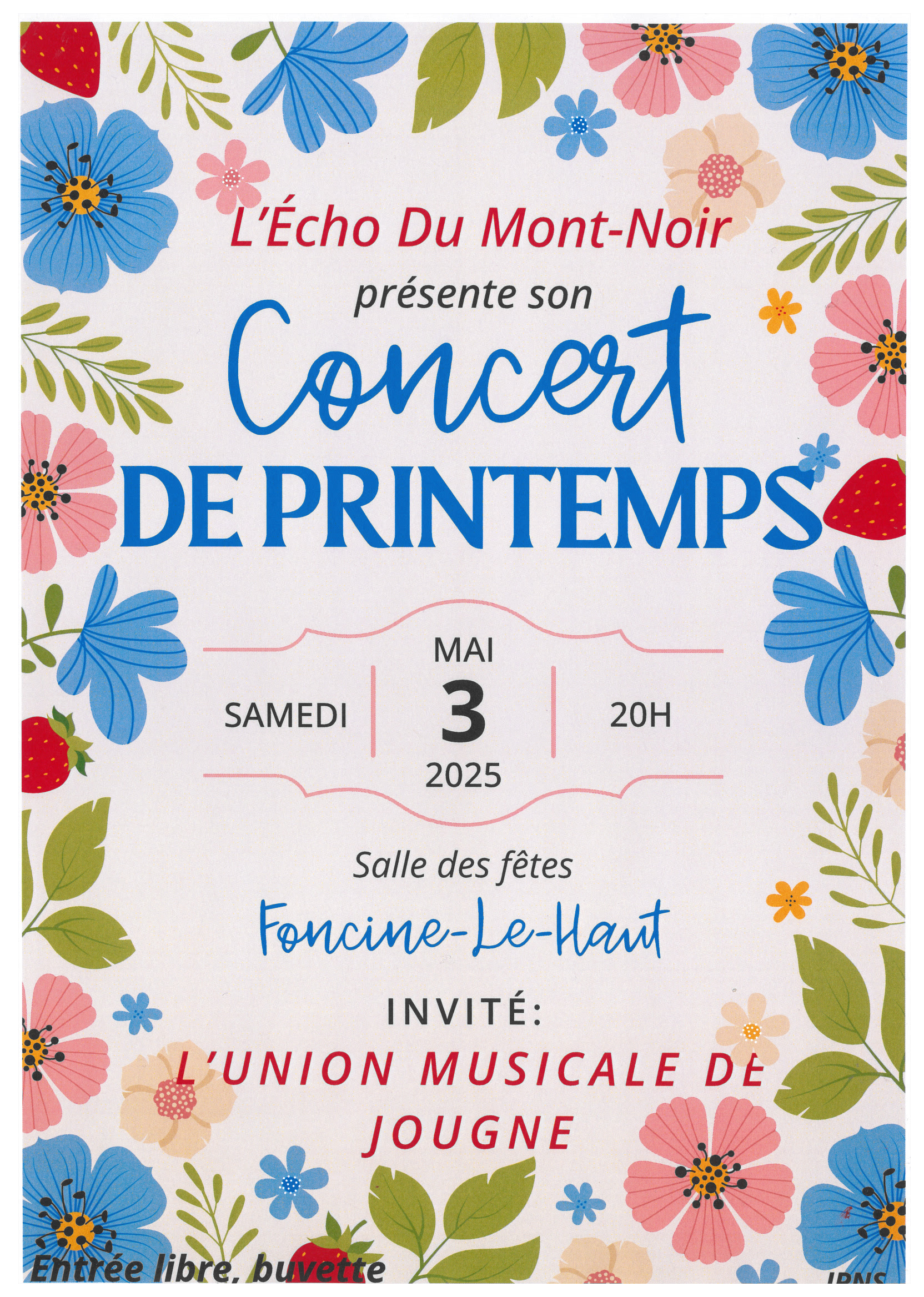 concert printemps 3mai