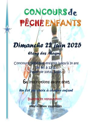 Concours de pêche enfants