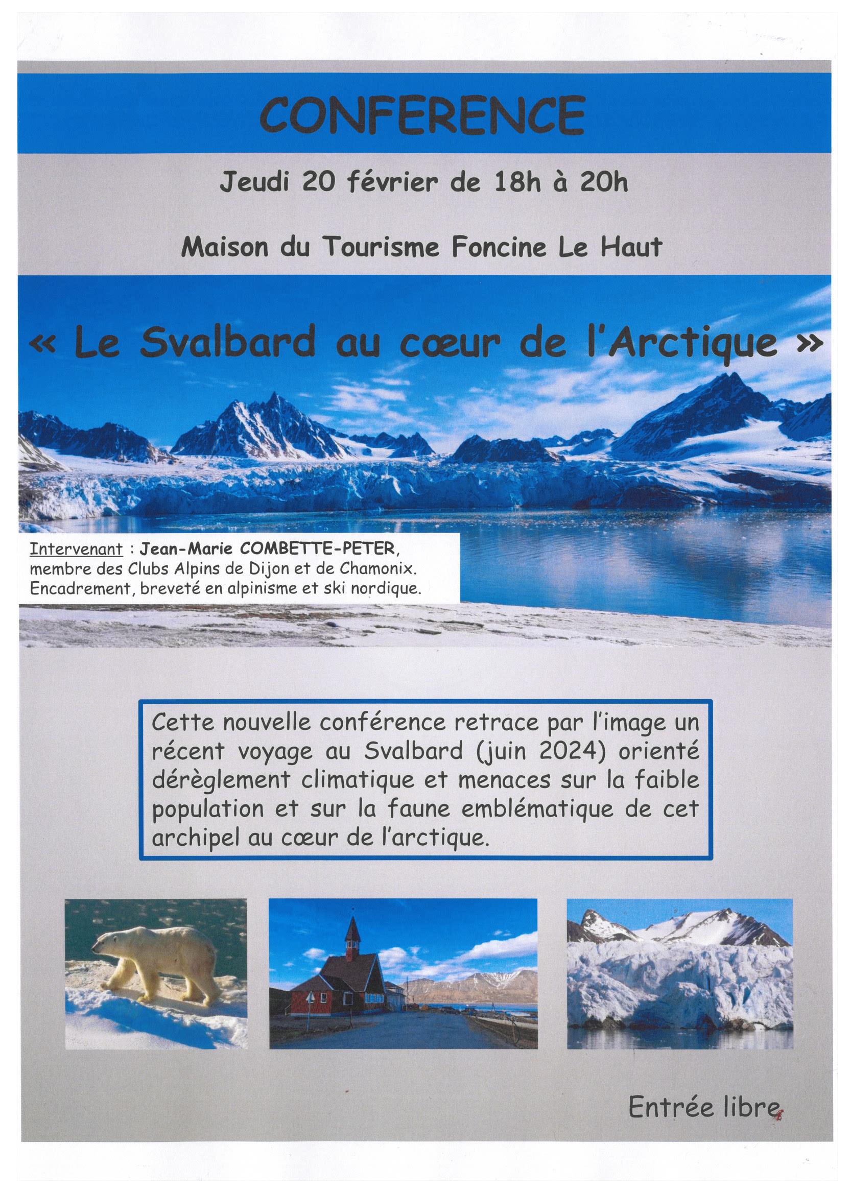 conférence Svalbard