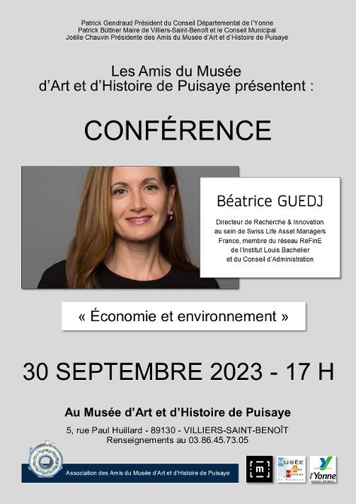 conference 30 septembre 2023