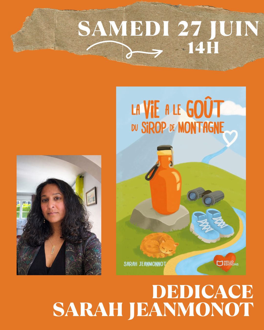 Dédicace Sarah Jeanmonot