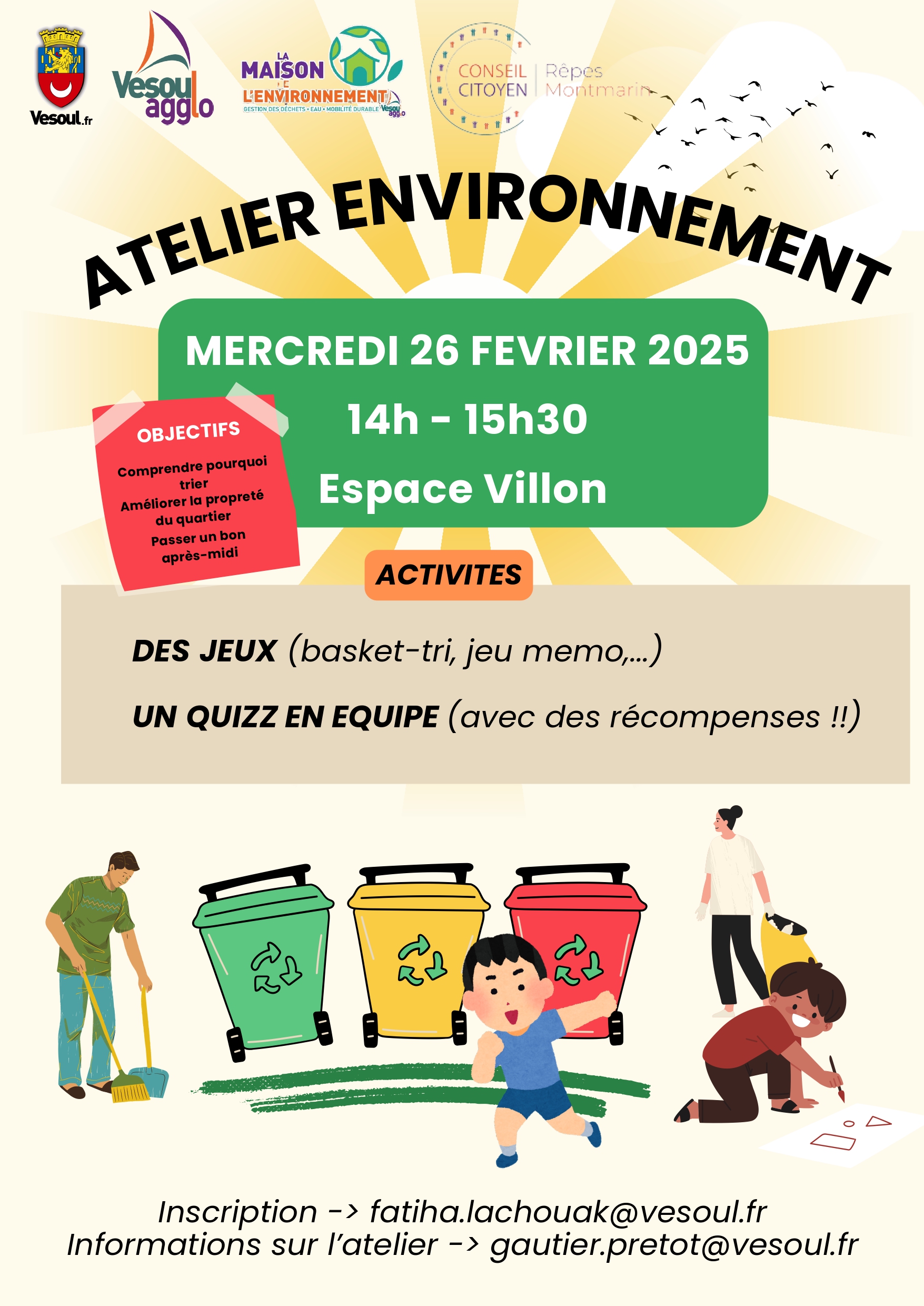 Atelier environnement
