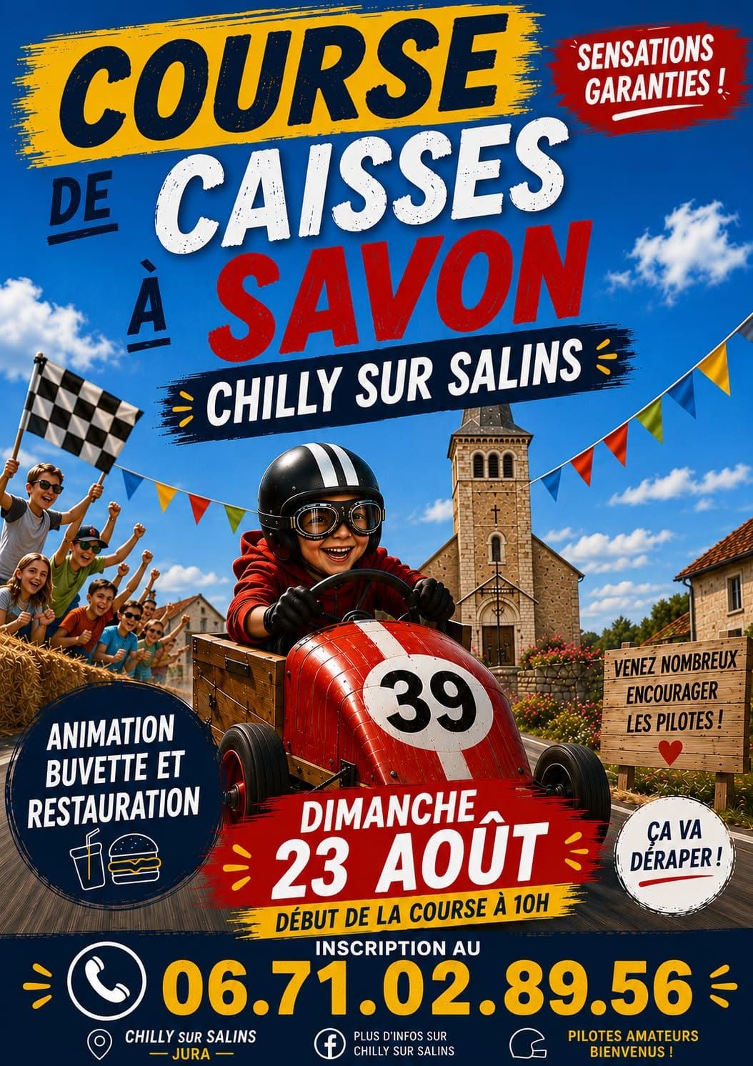 Course de caisses à savon