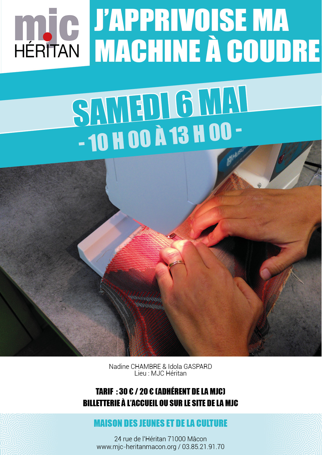 J'apprivoise ma machine à coudre