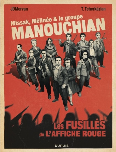 couv BD fusillés de l'affiche rouge