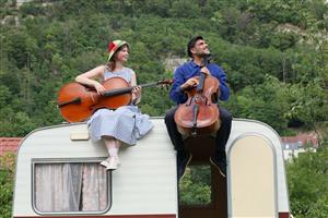 Spectacle de violoncelles et voix à Frasne-le-Château