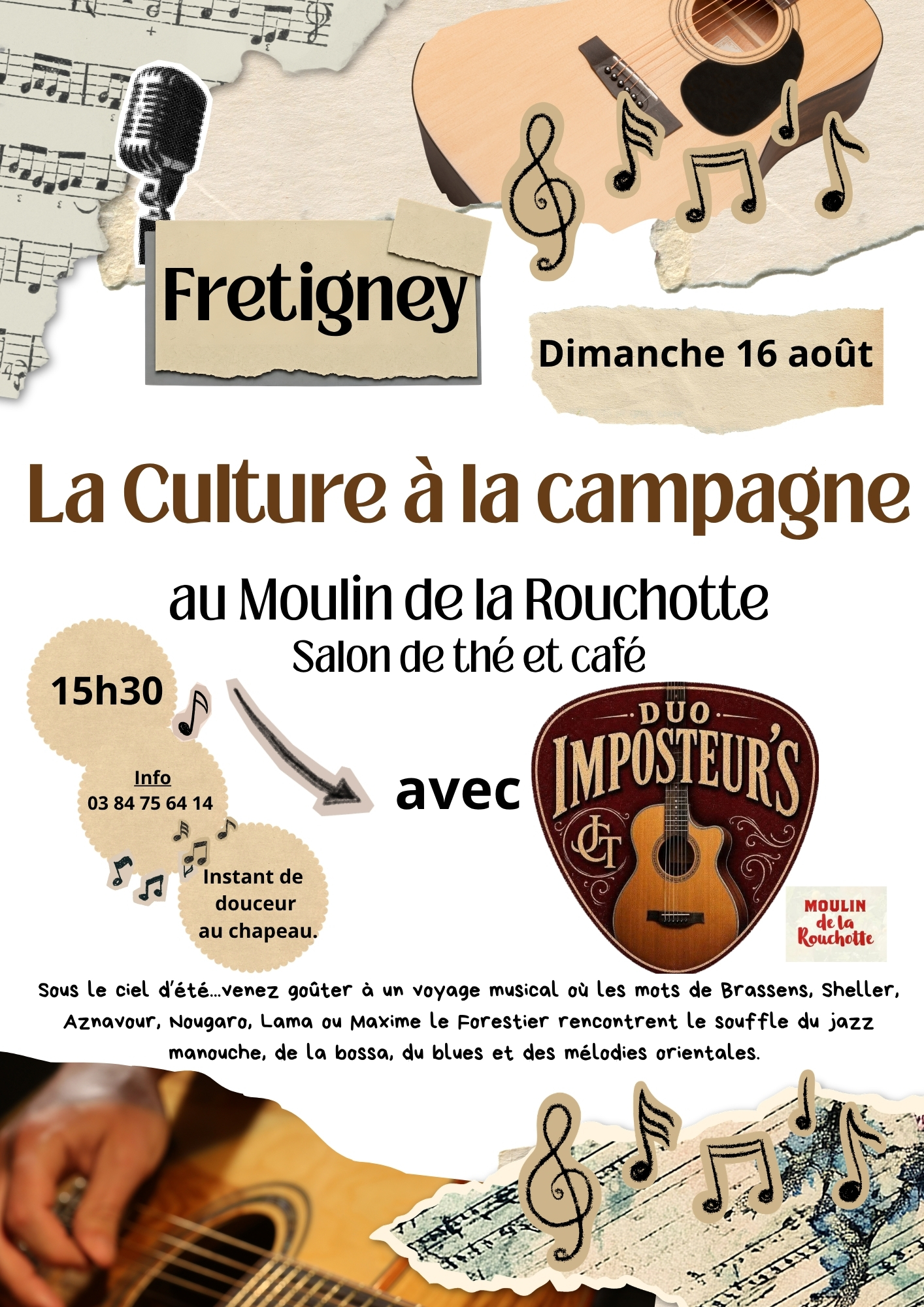 "Culture à la campagne" au salon de thé&café à Fretigney