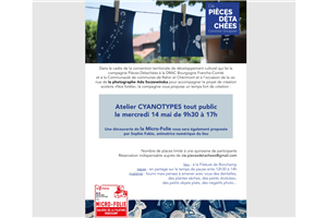 Atelier Cyanotypes à la Micro-Folie