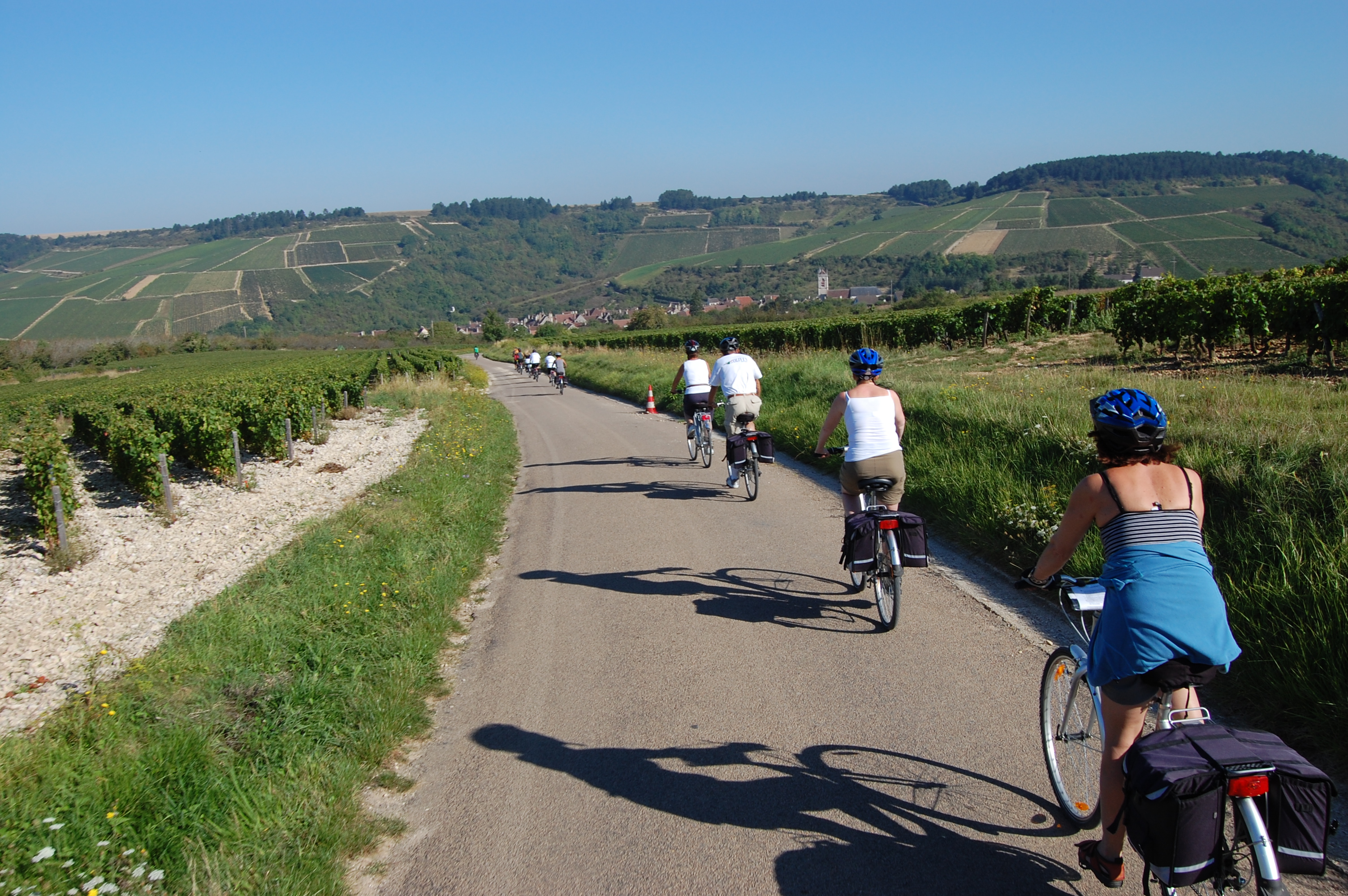 cyclistes irancy France à Vélo