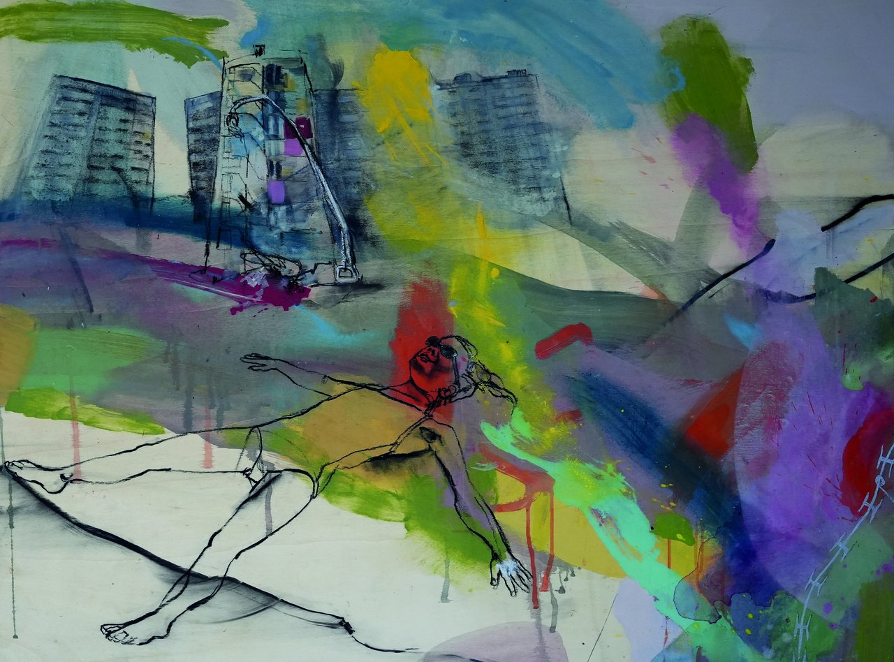 Exposition "Skint-traces vives" de Linet Andréa