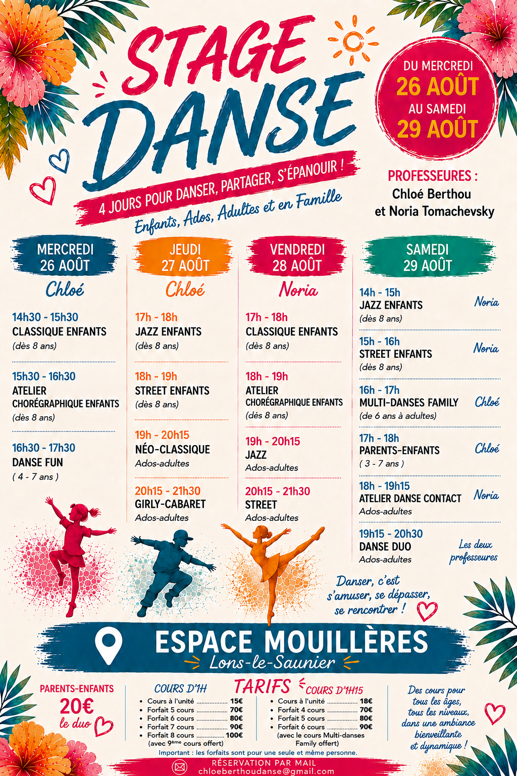 Stage de danse