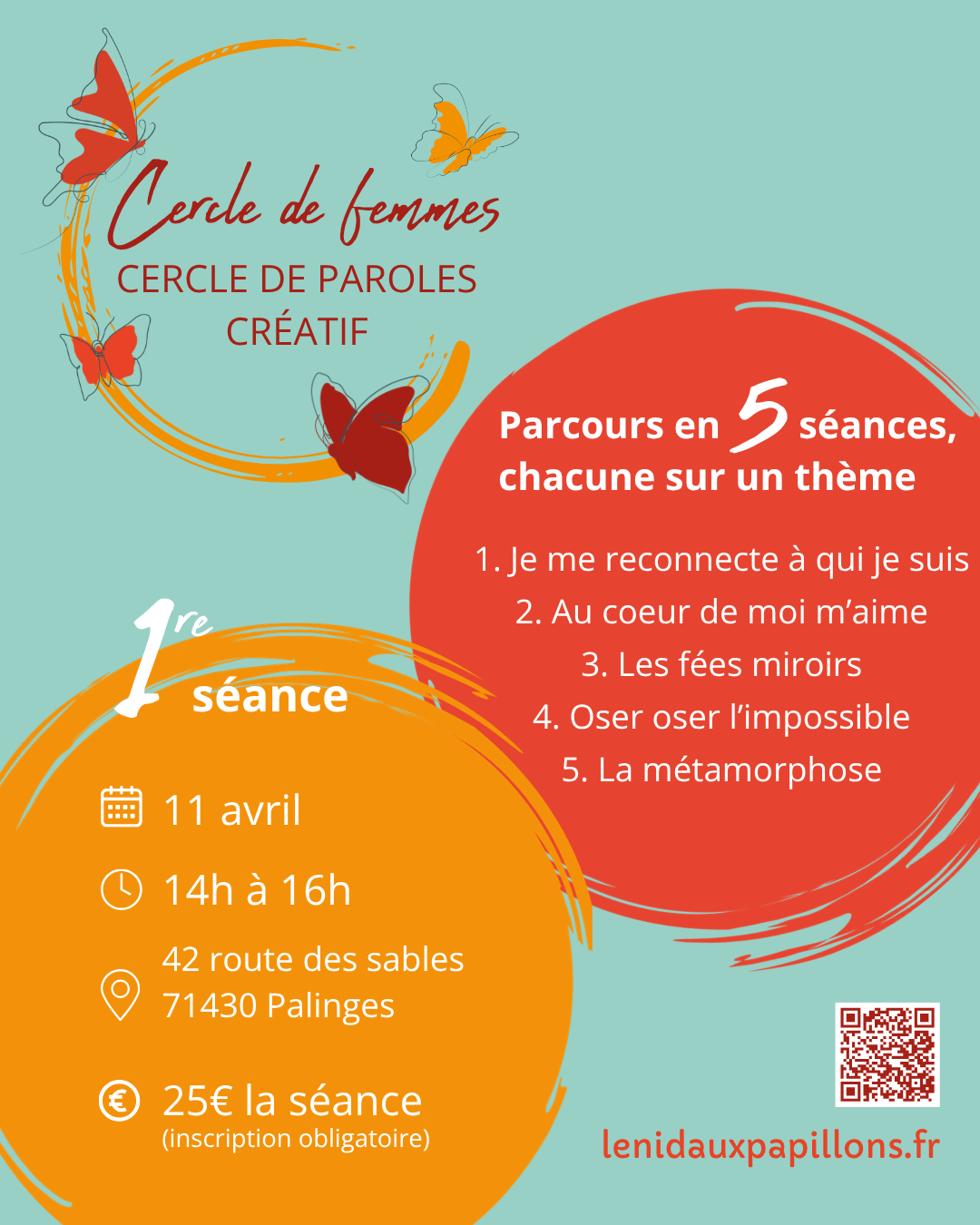 Cercle de femmes, cercle de paroles — visuel événement