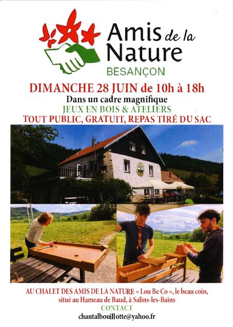 Jeux en bois et ateliers