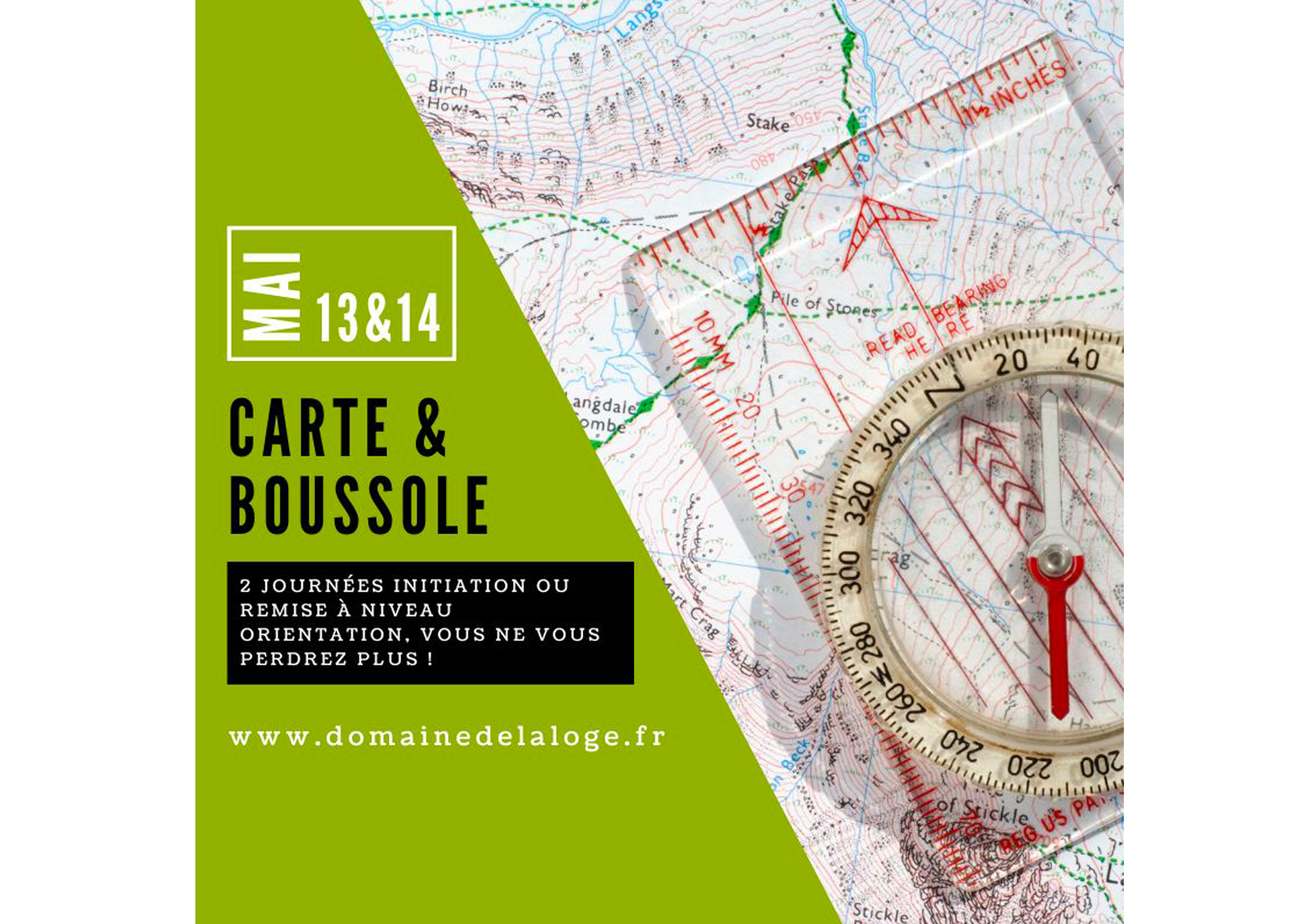 Stage carte et boussole
