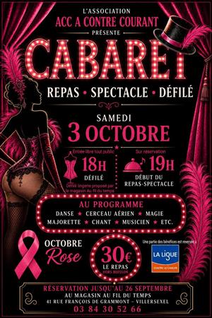 Défilé et repas spectacle cabaret