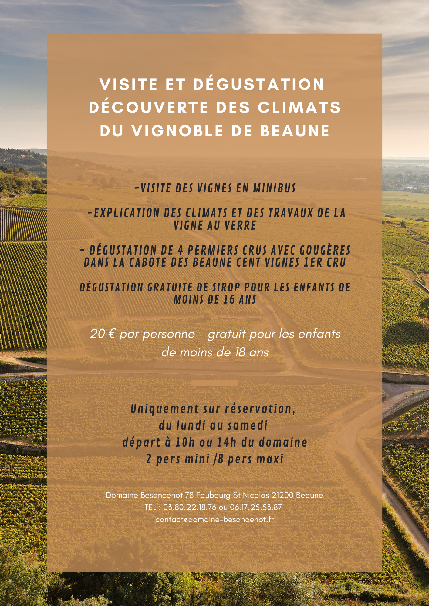 dégustation découverte métier